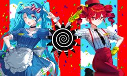 hatsune miku from mesmerizer (vocaloid)