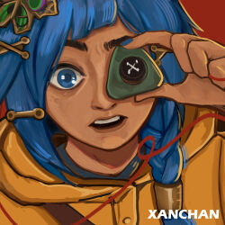 coraline jones from arcane: league of legends by xanchan