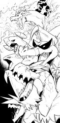 aggron from pokemon by gegegekman