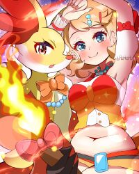 delphox from pokemon by carrot summer