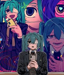 hatsune miku from monitoring (vocaloid)