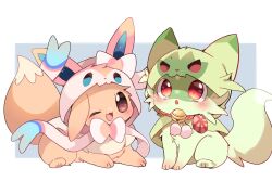 eevee from pokemon by yupo 0322
