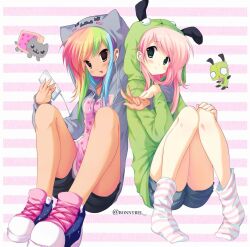 fluttershy from invader zim