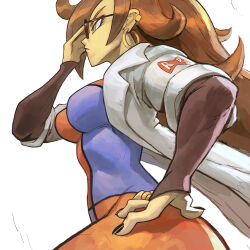 android 21 from dragon ball by garrett hanna