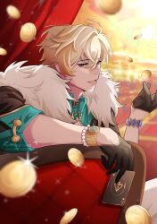 aventurine (honkai: star rail) from honkai: star rail