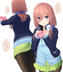 nakano miku from go-toubun no hanayome by inanaki shiki