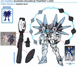 gundam aquarius from gundam