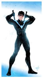 nightwing from batman (series) by nick robles
