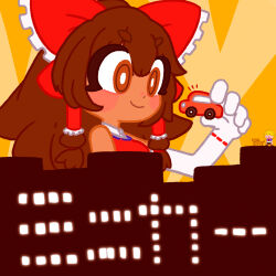hakurei reimu from cookie (touhou)