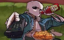 sans (undertale) from doritos by tomatsonn