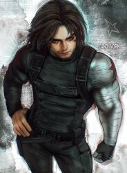 james buchanan barnes from captain america: the winter soldier