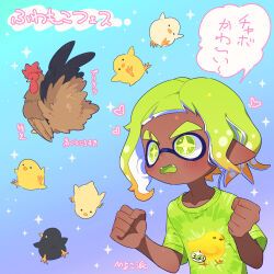 inkling from splatoon (series) by surume01417