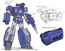 soundwave (transformers) from transformers by guido guidi