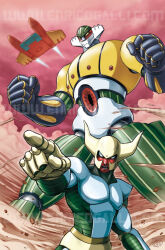 koutetsu jeeg (mecha) from koutetsu jeeg by enricogalli