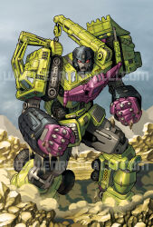 devastator (transformers) from the transformers (idw) by enricogalli