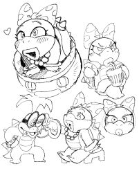iggy koopa from super mario bros. by dancho no mori