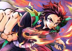 kamado tanjirou from kimetsu no yaiba