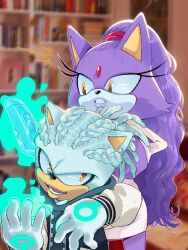 blaze the cat from sonic (series) by ritchell-innocent