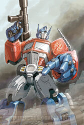 optimus prime from transformers by enricogalli