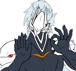 hakumen from blazblue