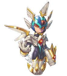 x (mega man) from mega man (series) by caliginousarts