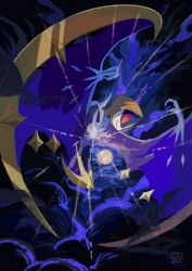 lunala from pokemon by mo~zu