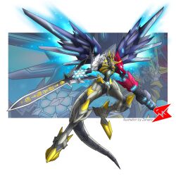 omegamon from digimon by zehartz