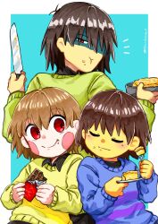 chara (undertale) from deltarune by kinuko21b