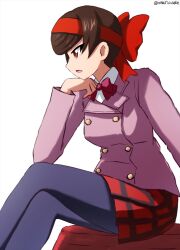 tsuruki shizuka from girls und panzer by omachi (slabco)