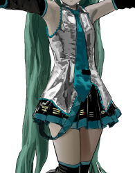hatsune miku from vocaloid