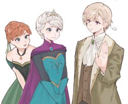 anna (frozen) from axis powers hetalia by soji 777