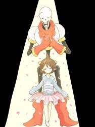 frisk (undertale) from undertale by her bst
