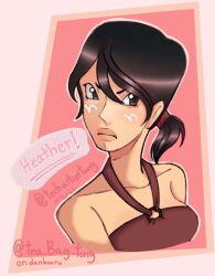 heather (total drama) fan art