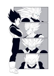 majin vegeta from dragon ball