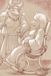 asgore dreemurr from undertale by leex
