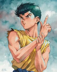 urameshi yusuke from yu yu hakusho