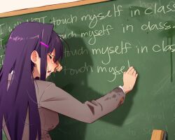 yuri (doki doki literature club) from doki doki literature club by khyle.