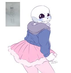 sans (undertale) from undertale by mochiidraws