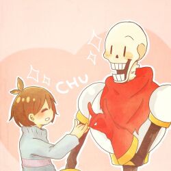 frisk (undertale) from undertale by her bst