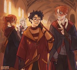ginny weasley from harry potter (series) by viria13