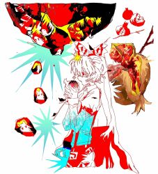 fujiwara no mokou from touhou by xiboliya suanxing shengwu
