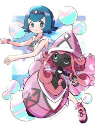 lana (pokemon) from pokemon by saki pokeoekaki