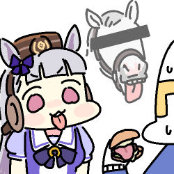gold ship (racehorse) from umamusume by jazz jack