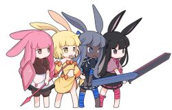 rabbit and steel fan art