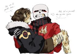 frisk (undertale) from flowerfell by lina gtk