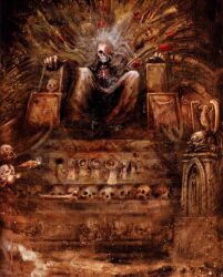 emperor of mankind from warhammer 40k