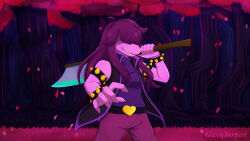 susie (dark world) (deltarune) from deltarune by gwensenpaii