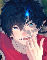 okumura rin from ao no exorcist