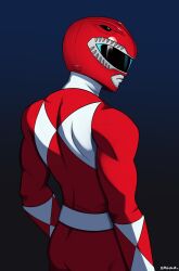 mighty morphin red ranger from mighty morphin power rangers by smgold