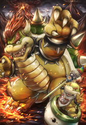 bowser from super mario bros.